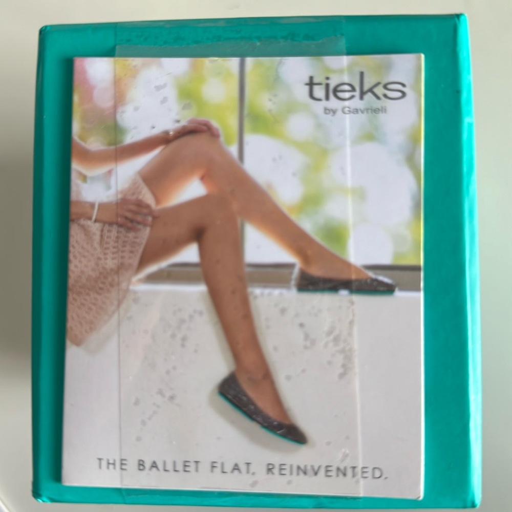 Tieks Patent Leather Ballet Flats-Coral